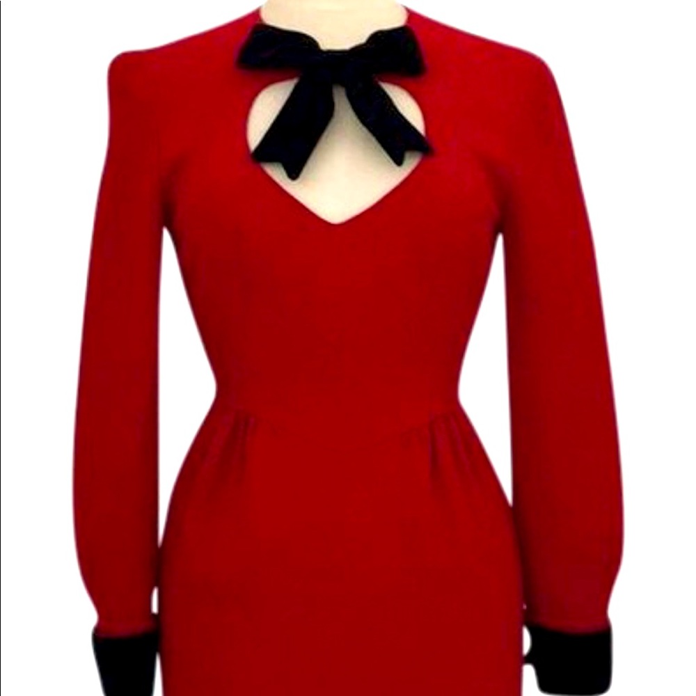 Moschino Couture Red Short Dress